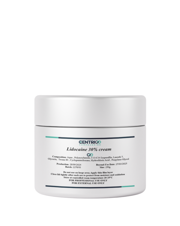 Lidocaine 30% cream 250G