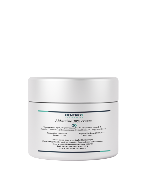 Lidocaine 30% cream  500G